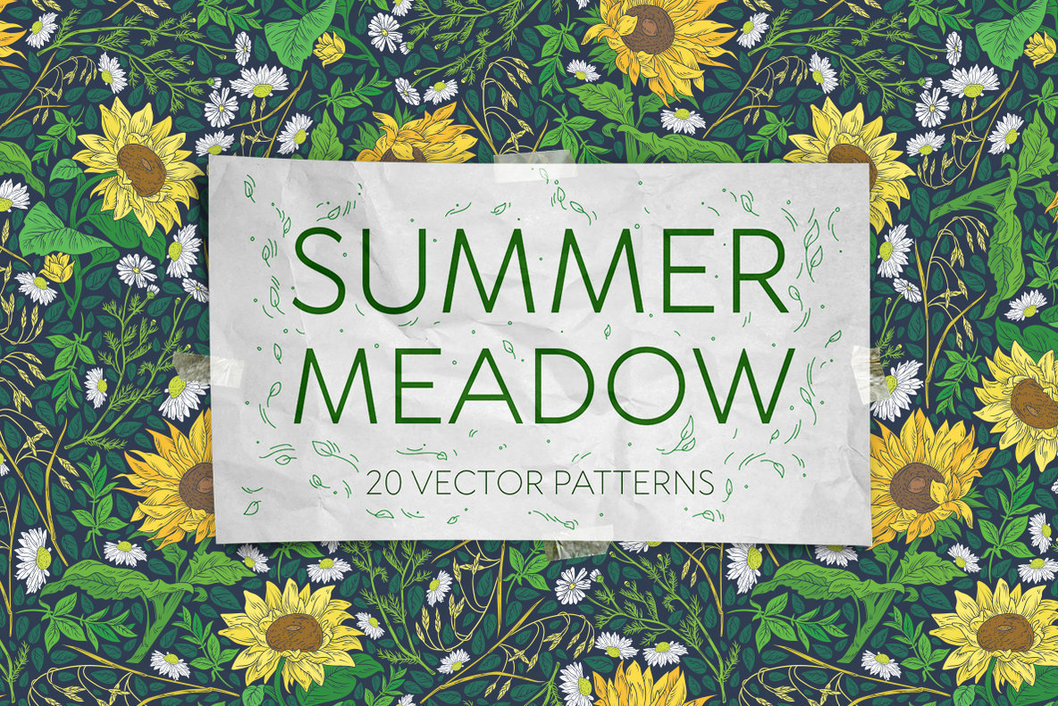 Summer Meadow Patterns 1