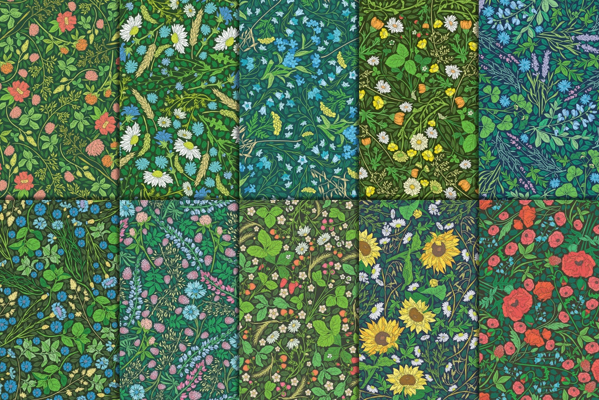 Summer Meadow Patterns 8