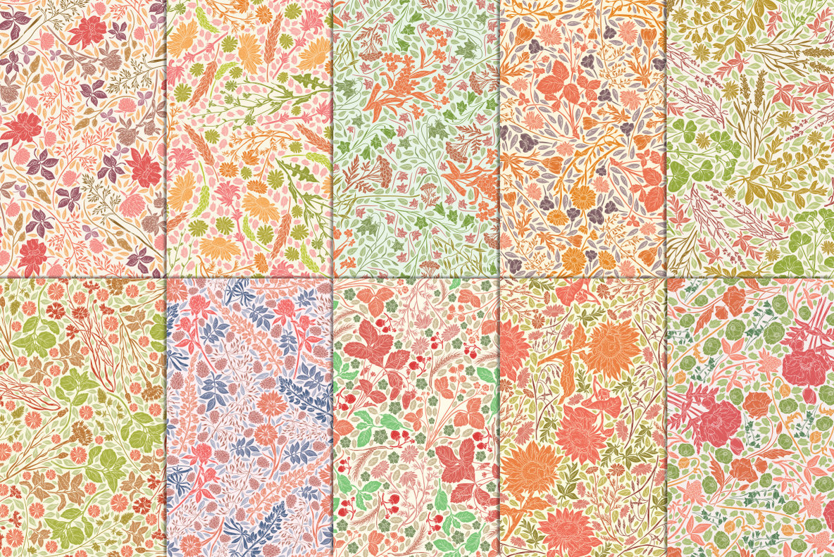 Summer Meadow Patterns 9