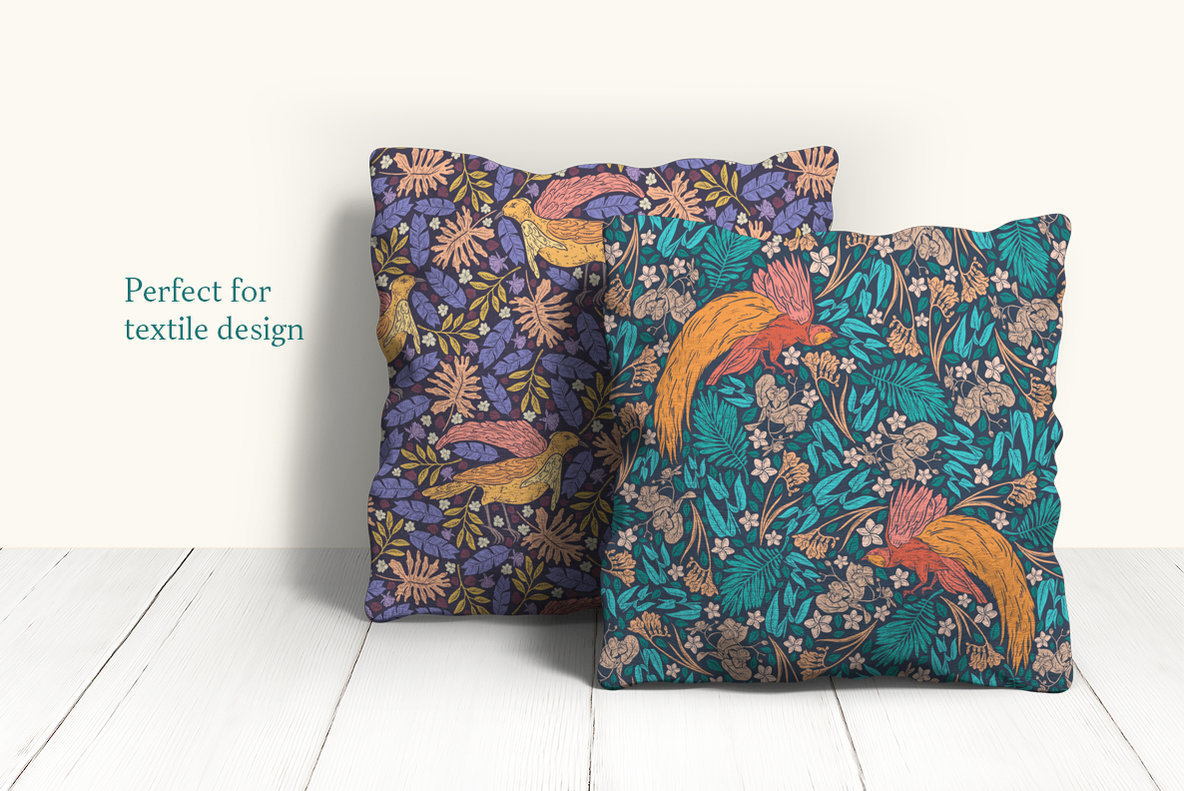 Bird of Paradise Patterns 3