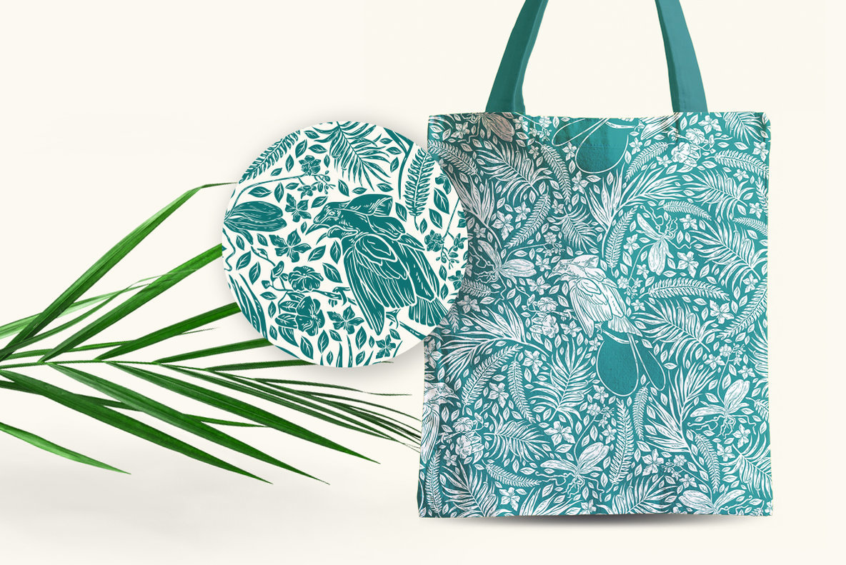 Bird of Paradise Patterns 4