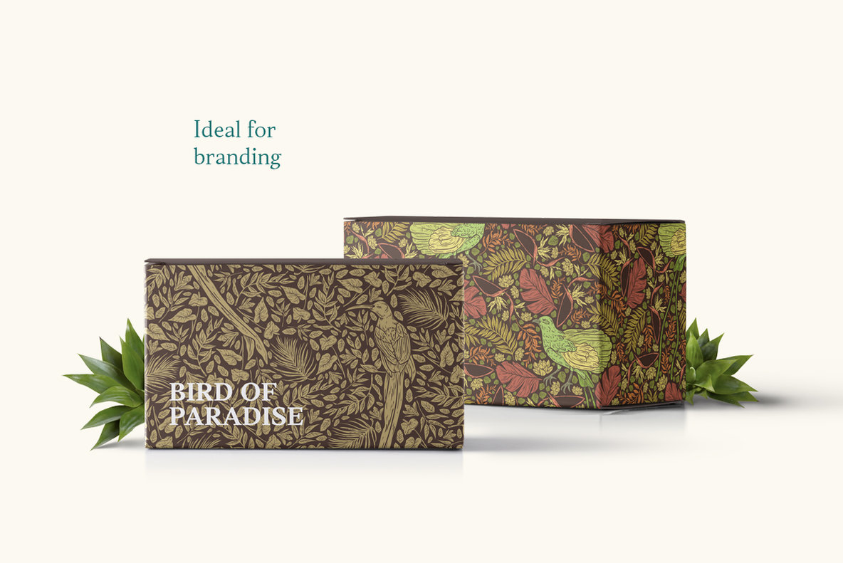 Bird of Paradise Patterns 7