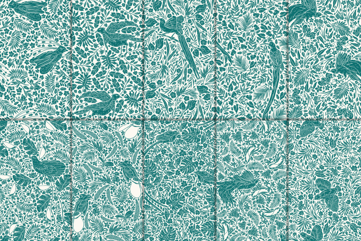 Bird of Paradise Patterns 10