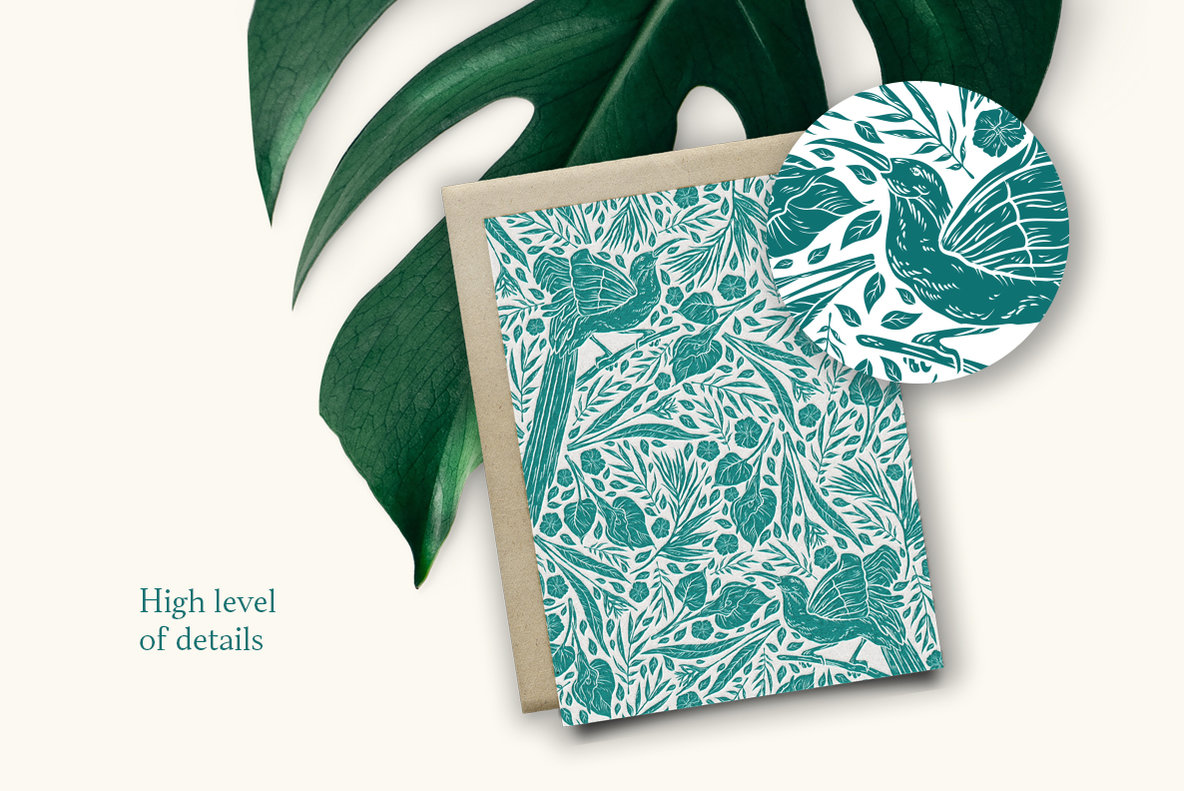 Bird of Paradise Patterns 11