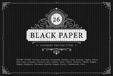 26 Black Paper Background Textures