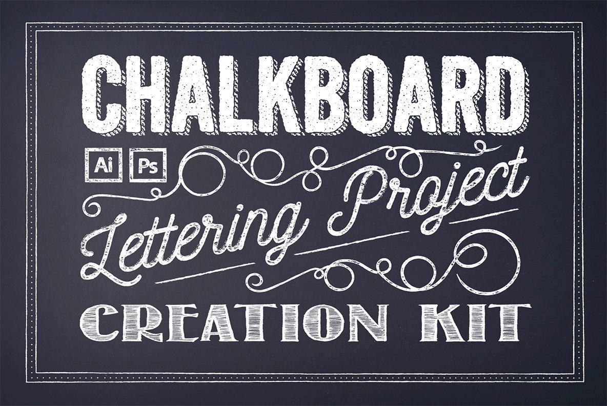 Chalkboard Lettering Project Creation Kit Chalkboard Lettering Project Creation Kit