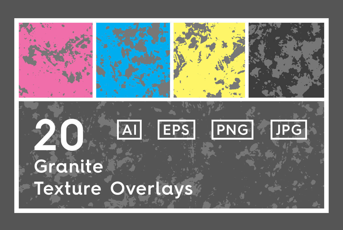 20 Granite Texture Overlays 1