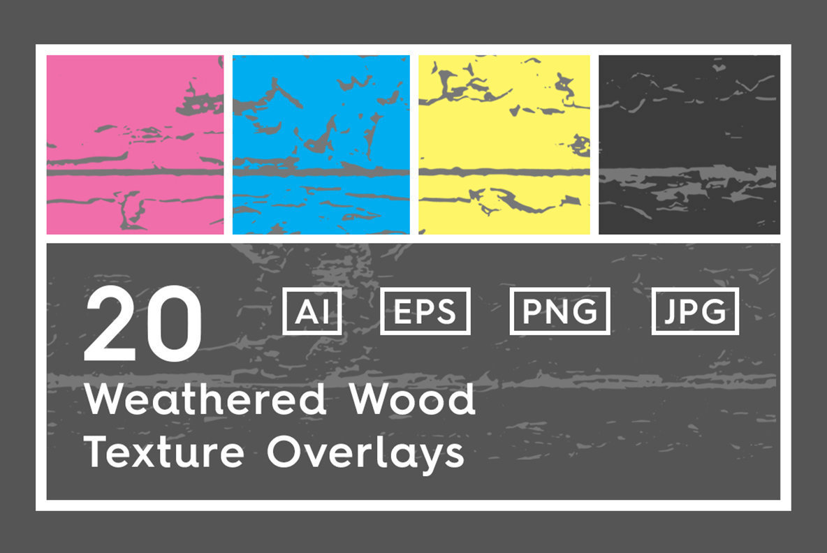 20 Weathered Wood Texture Overlays 20 Weathered Wood Texture Overlays