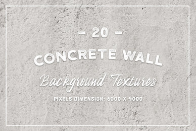 20 Concrete Wall Background Textures