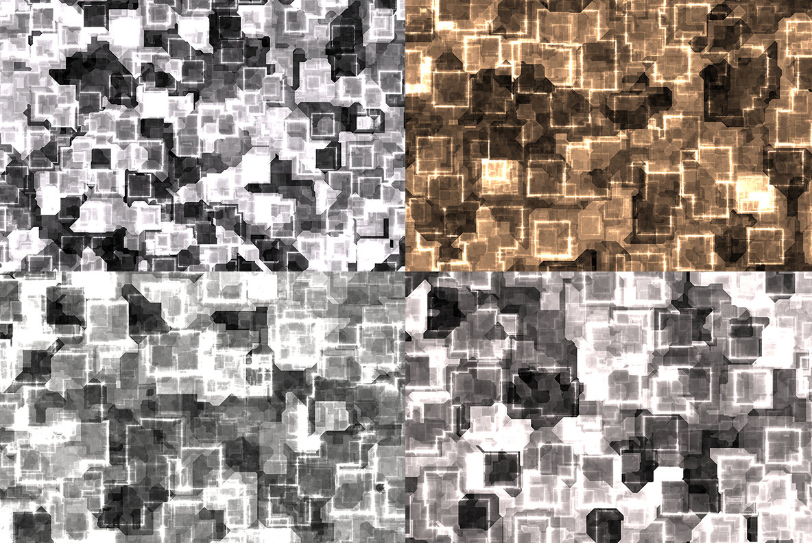 20 Cyber Square Lights Backgrounds 6