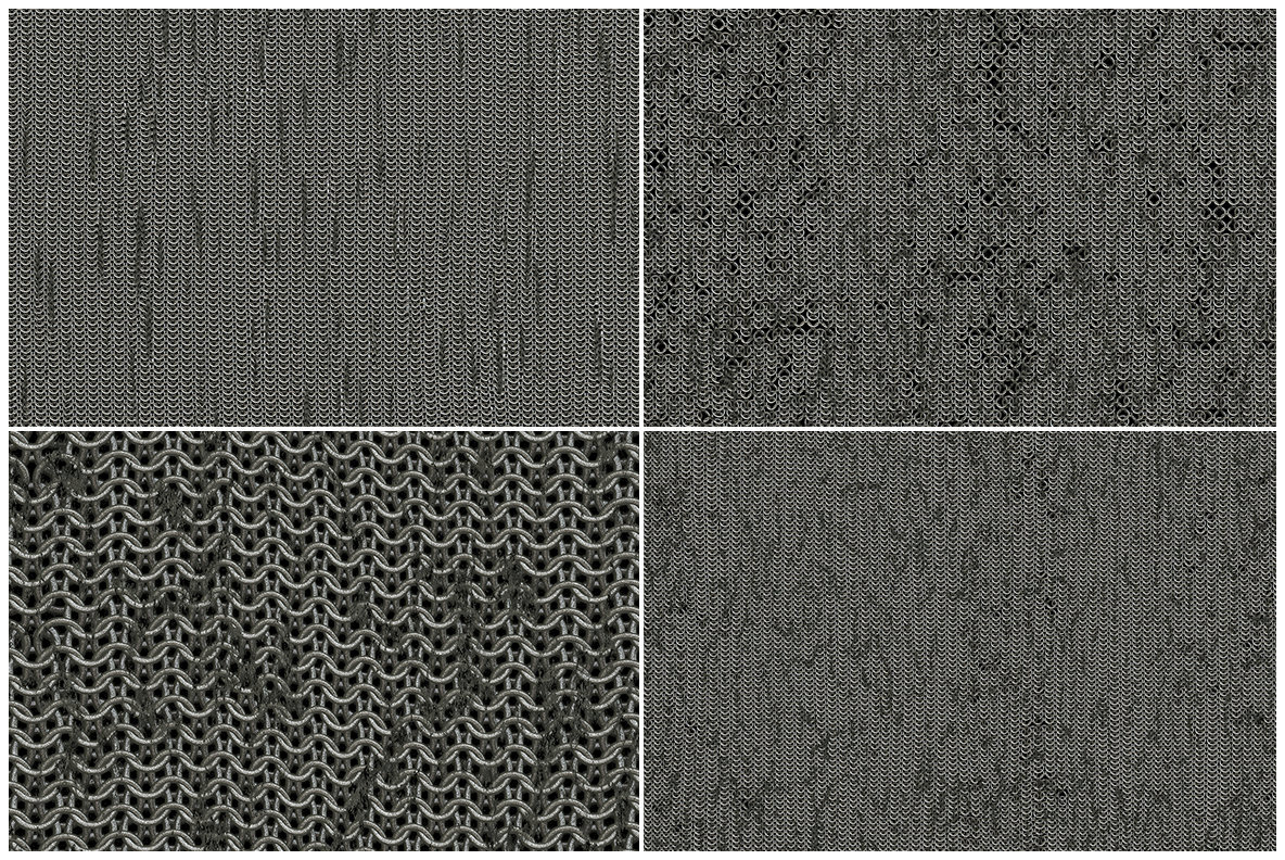 20 Chain Mail Background Textures 2