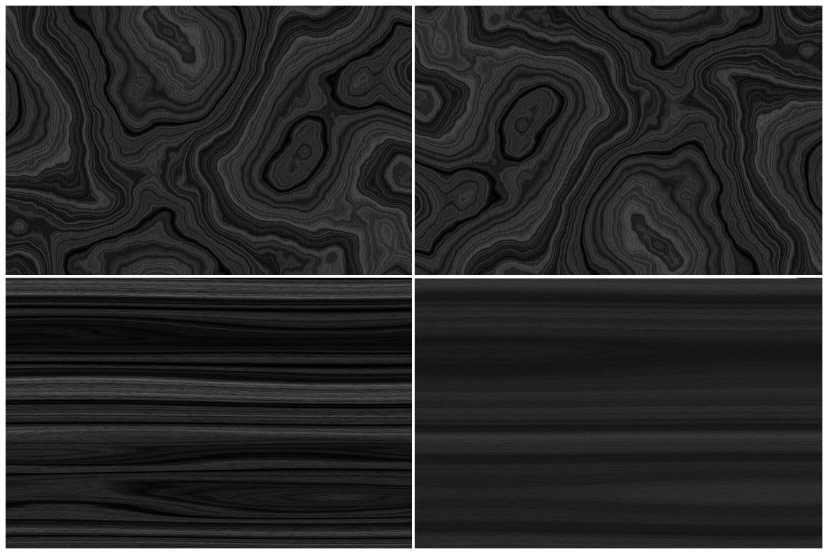 20 Black Wood Background Textures