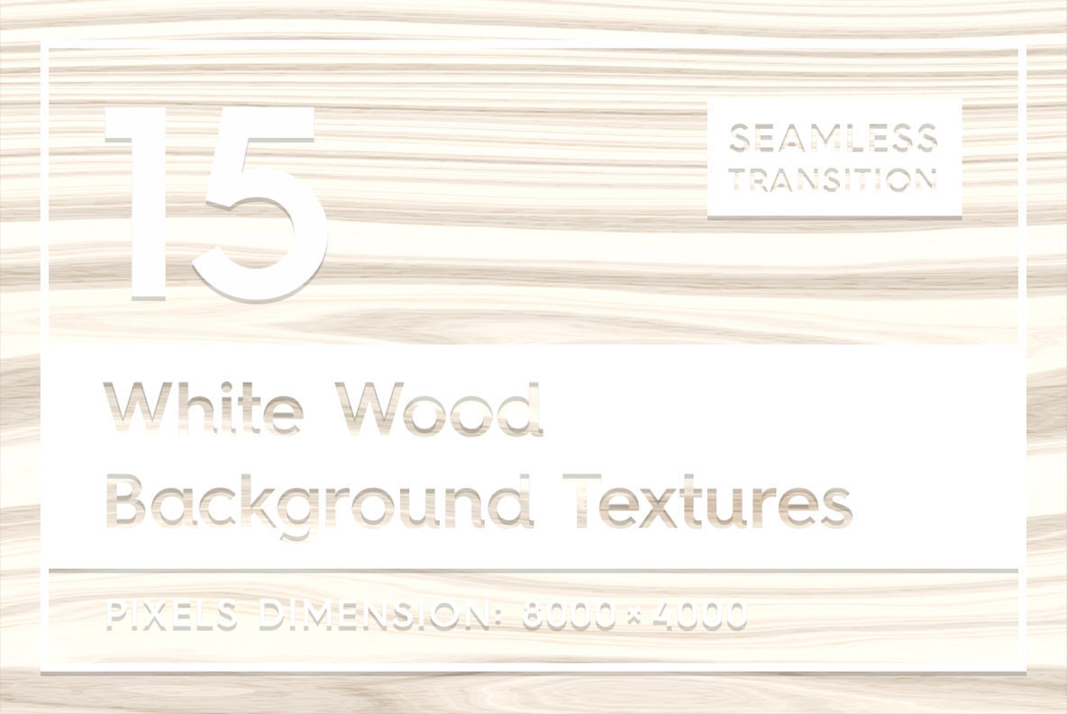 15 White Wood Background Textures 1