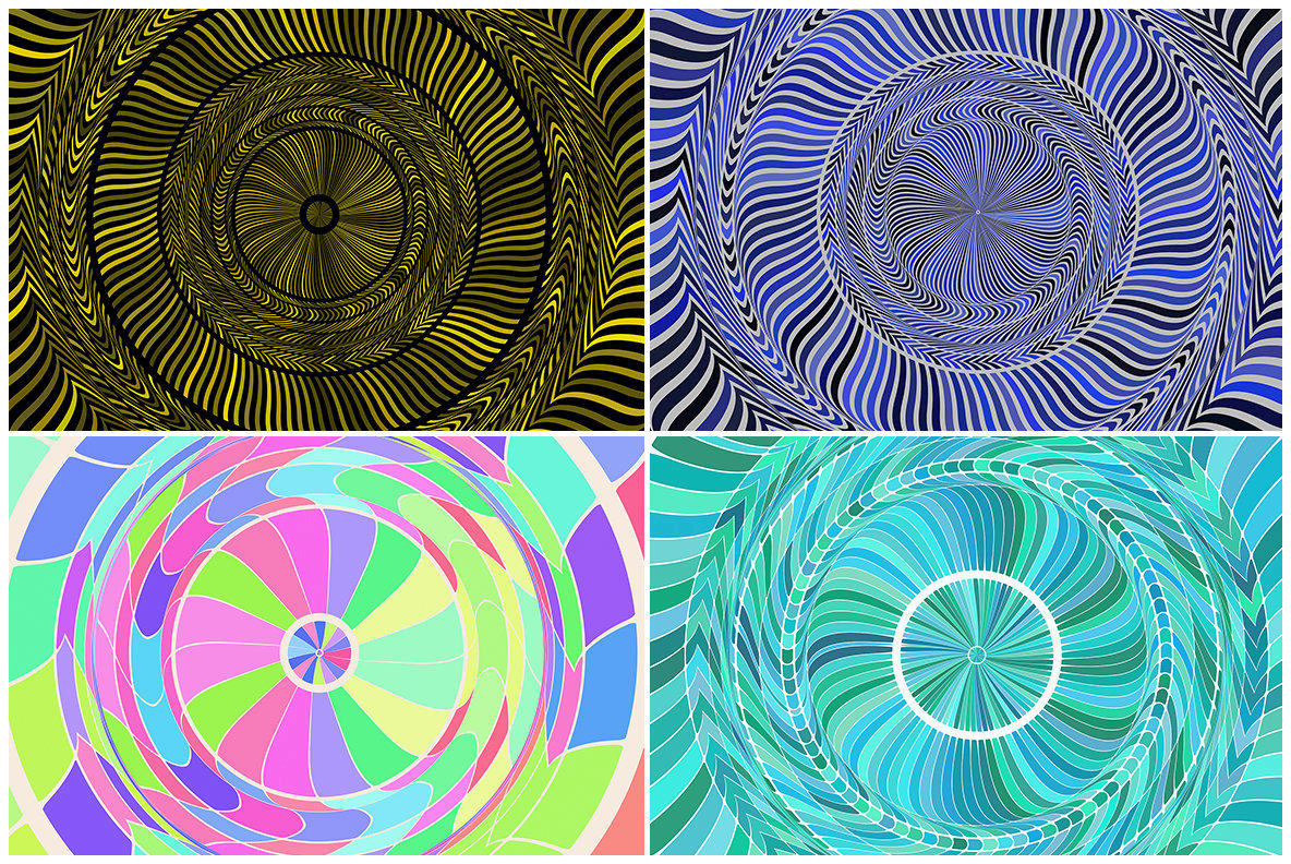 10 Round Circles Backgrounds 3