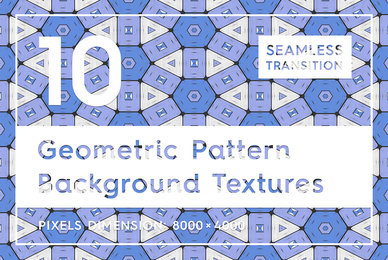 10 Geometric Pattern Background Textures