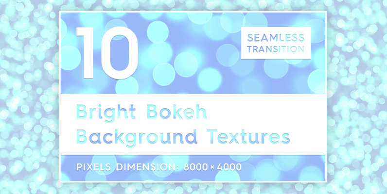 10 Bright Bokeh Background Textures