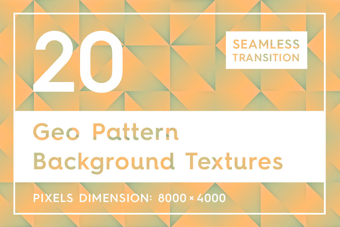 20 Geo Pattern Background Textures 1