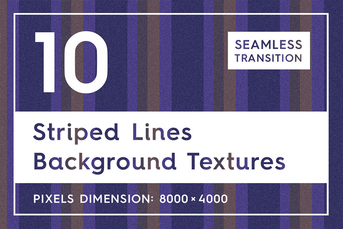 10 Striped Lines Background Textures