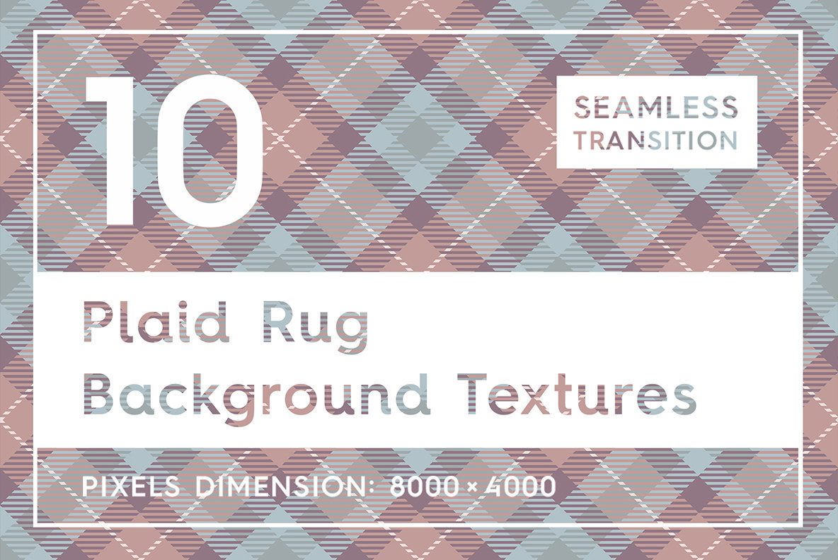 10 Plaid Rug Background Textures 1