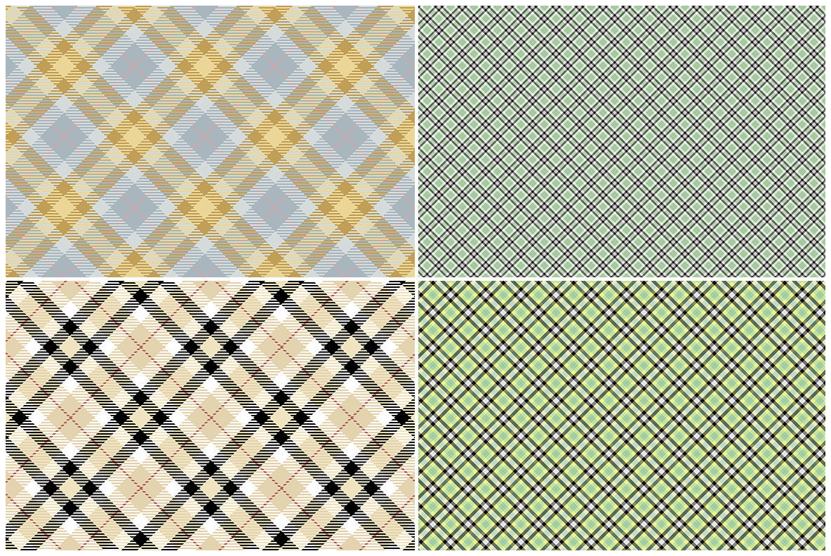 10 Plaid Rug Background Textures 2