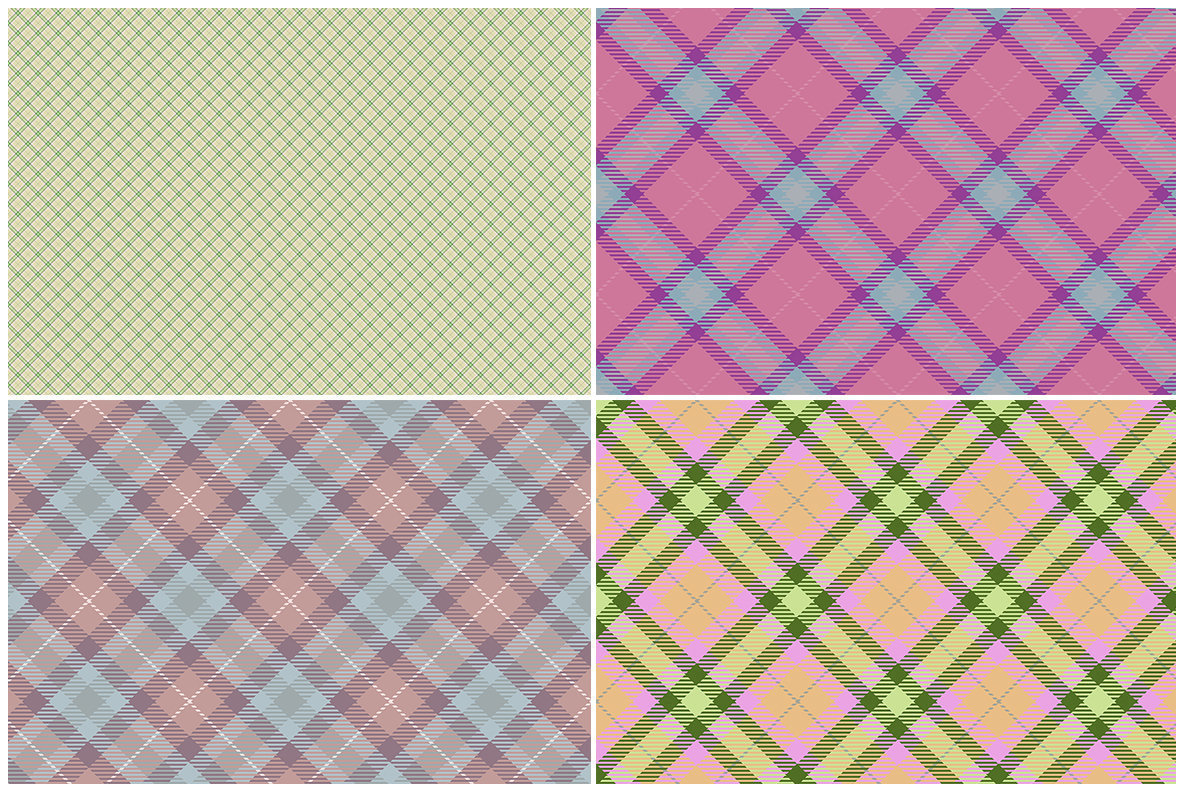 10 Plaid Rug Background Textures 3