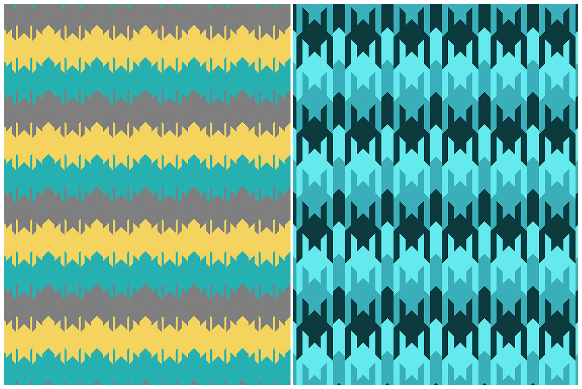 10 Chevron Geometry Backgrounds 4