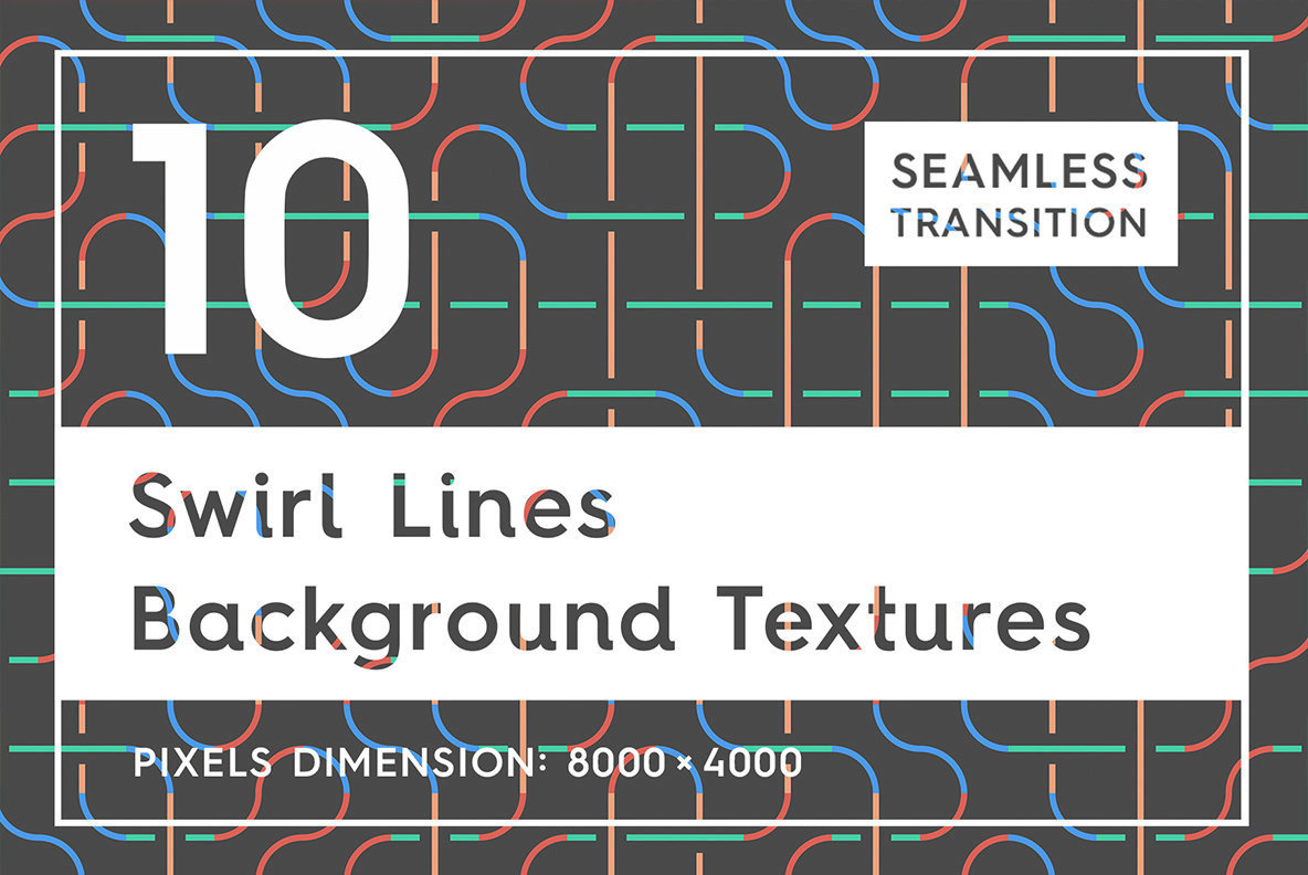 10 Swirl Lines Background Textures 1