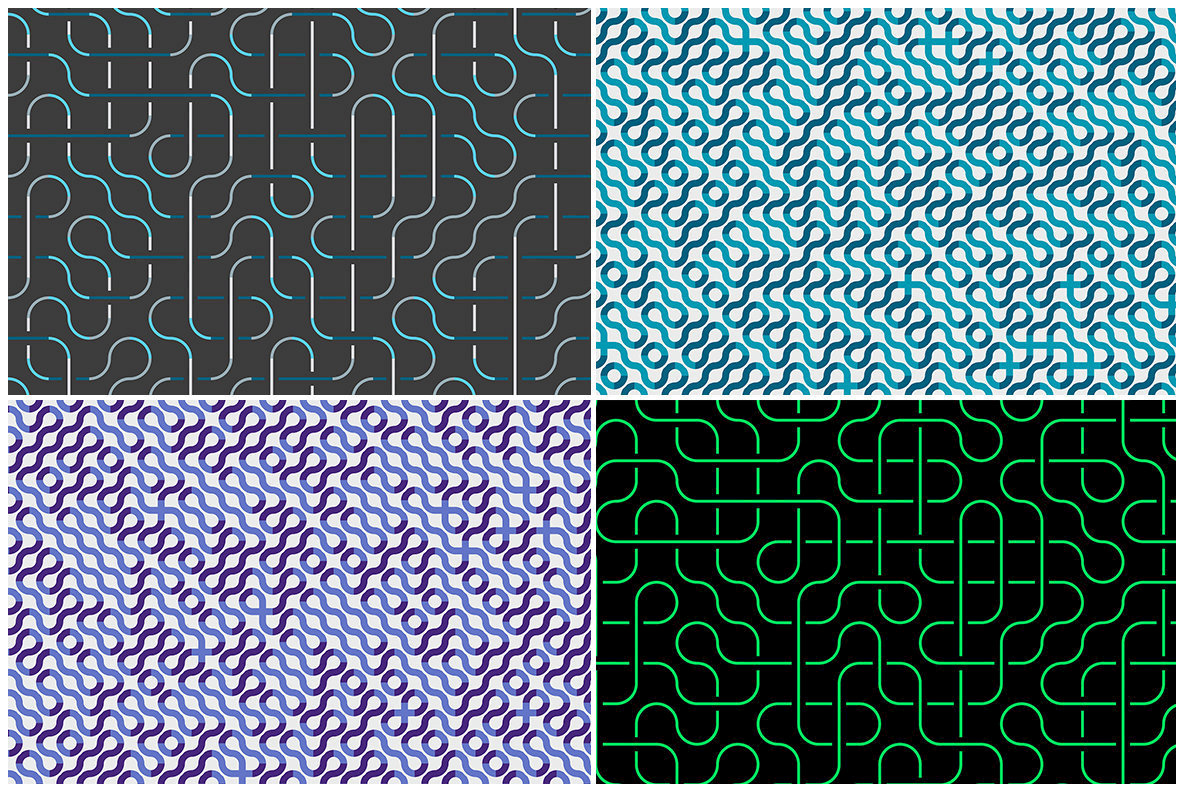 10 Swirl Lines Background Textures 3