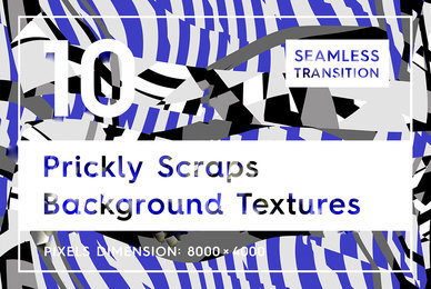 10 Prickly Scrap Background Textures