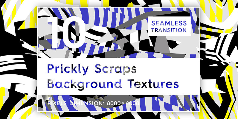 10 Prickly Scrap Background Textures