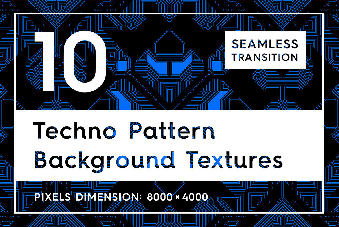 10 Techno Pattern Backgrounds 10 Techno Pattern Backgrounds