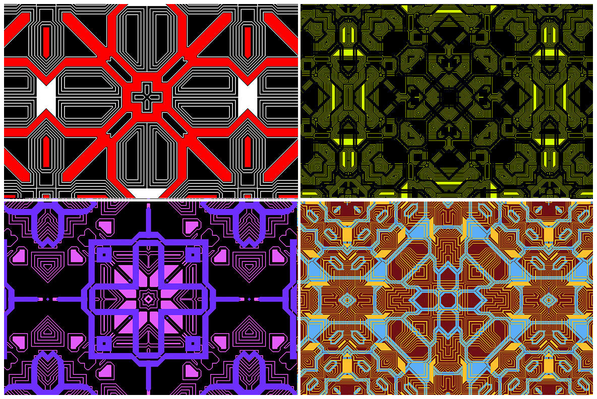 10 Techno Pattern Backgrounds 10 Techno Pattern Backgrounds