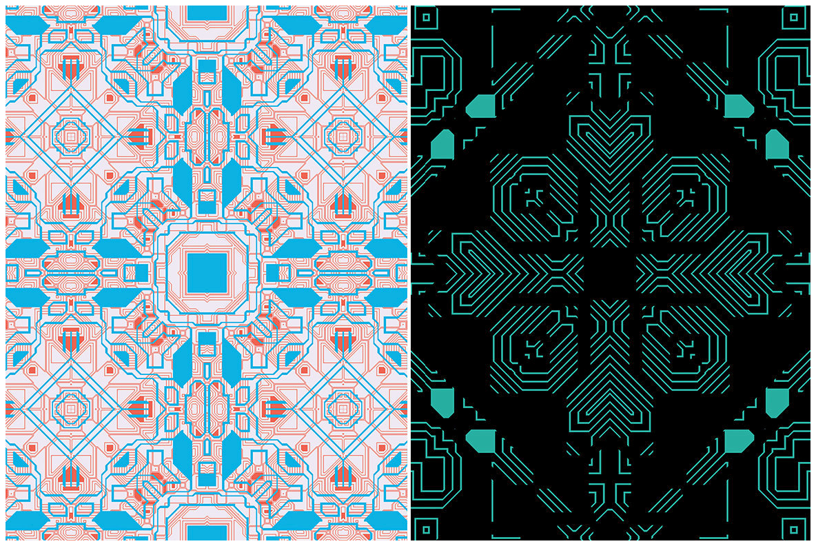 10 Techno Pattern Backgrounds 10 Techno Pattern Backgrounds