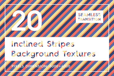 20 Inclined Stripes Backgrounds