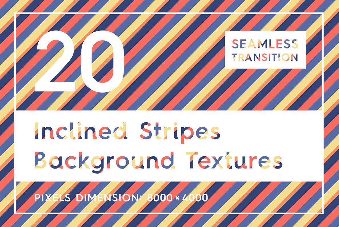 20 Inclined Stripes Backgrounds 1