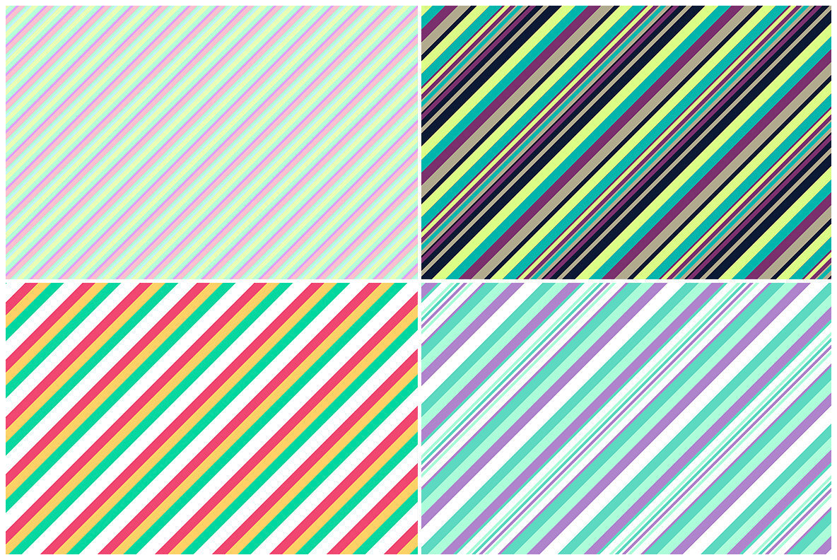 20 Inclined Stripes Backgrounds 2
