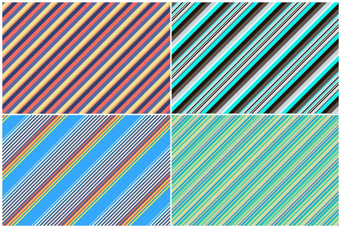 20 Inclined Stripes Backgrounds 6