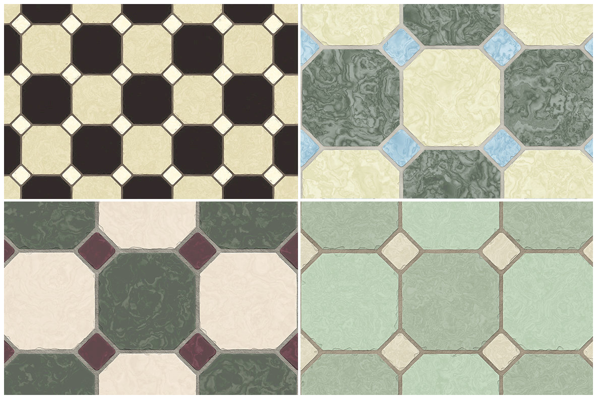 10 Classic Floor Tile Textures 3