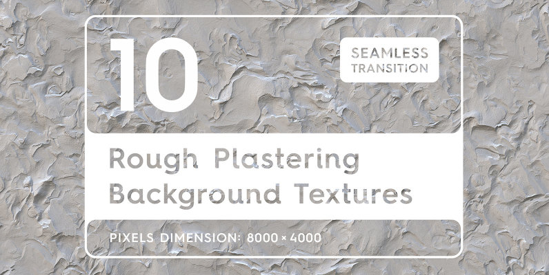 10 Rough Plastering Textures