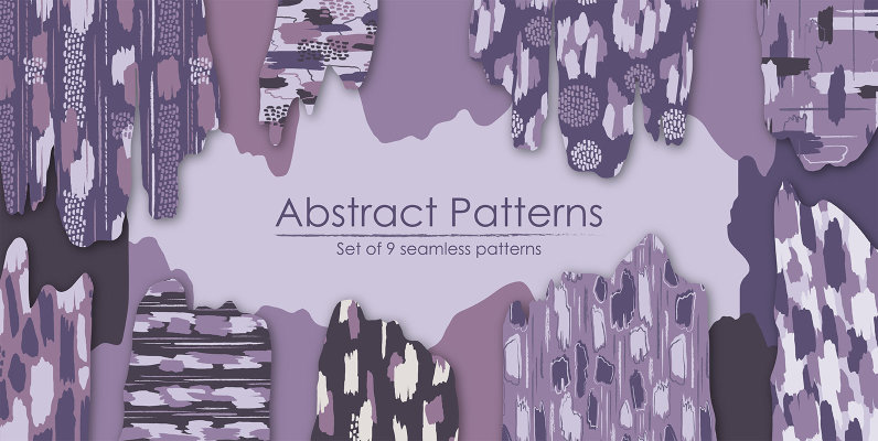 Abstract Patterns Set