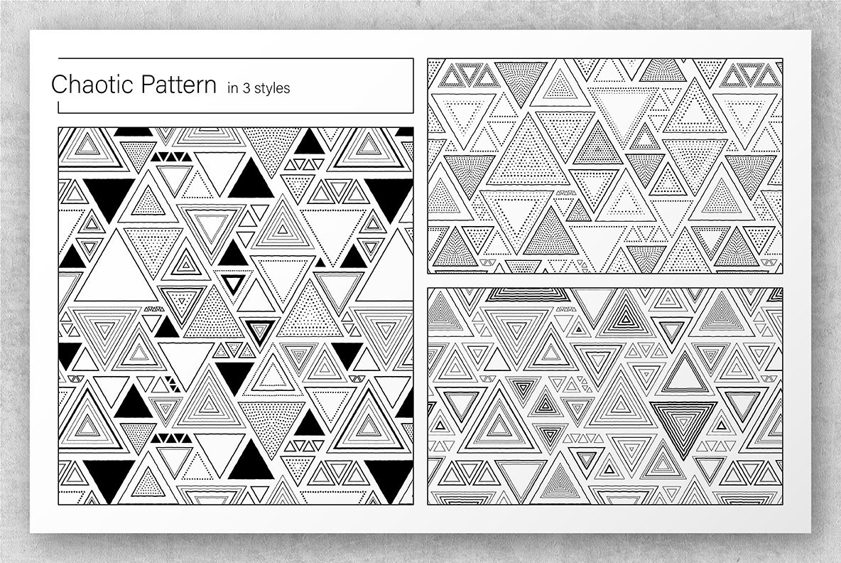 Triangles Patterns Borders Triangles Patterns Borders