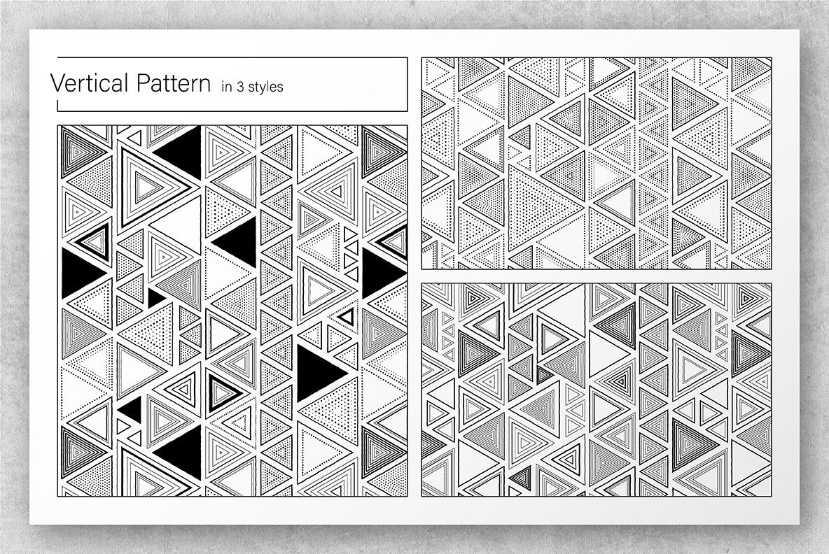 Triangles Patterns Borders Triangles Patterns Borders