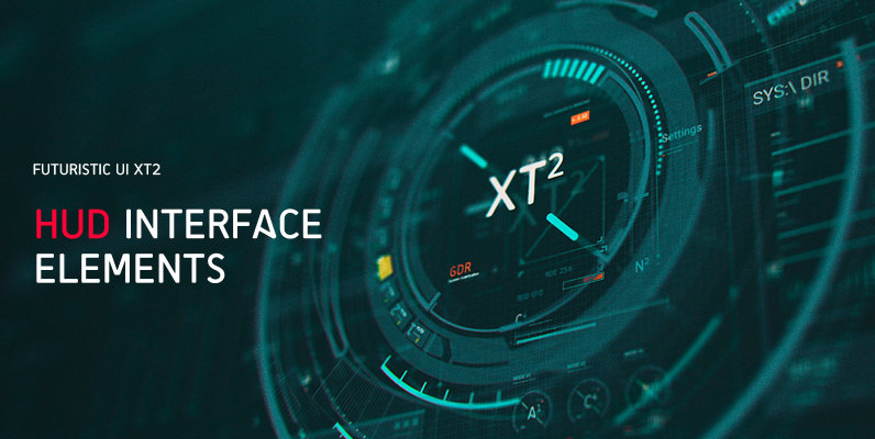 Futuristic HUD Interface UI XT2