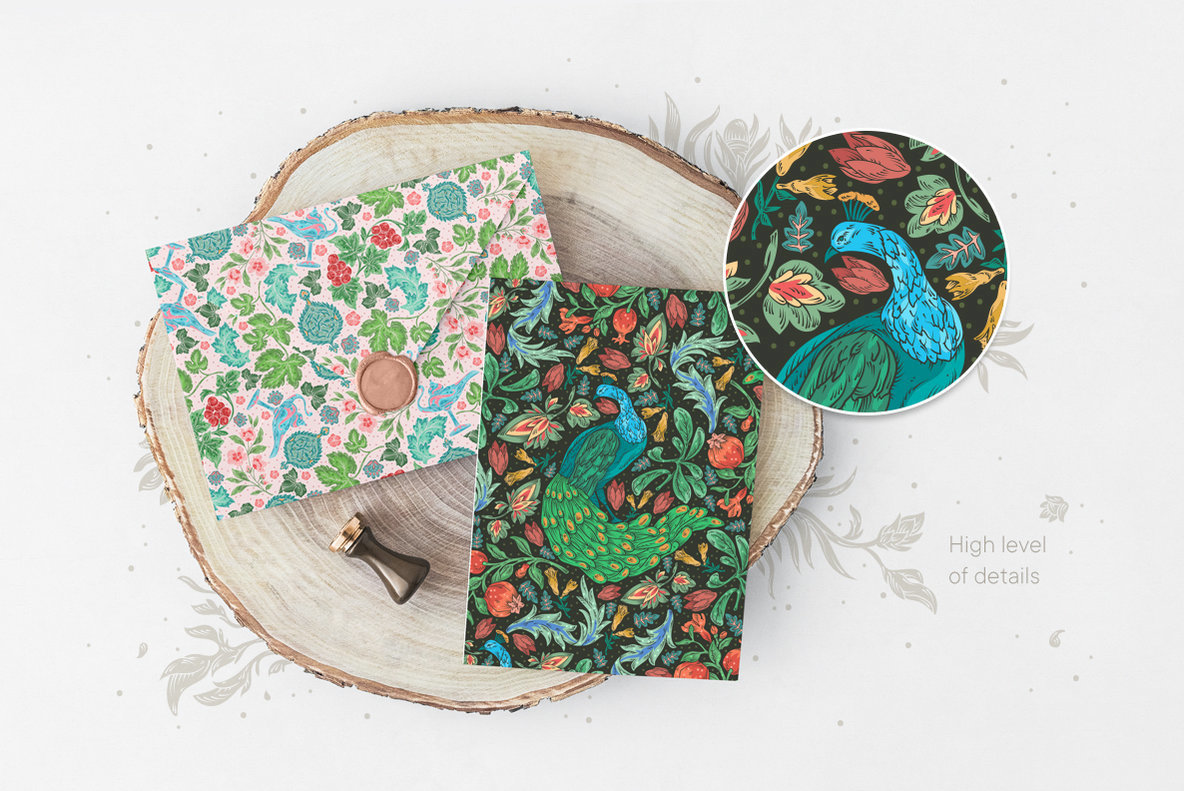 Oriental Dreams Patterns 3