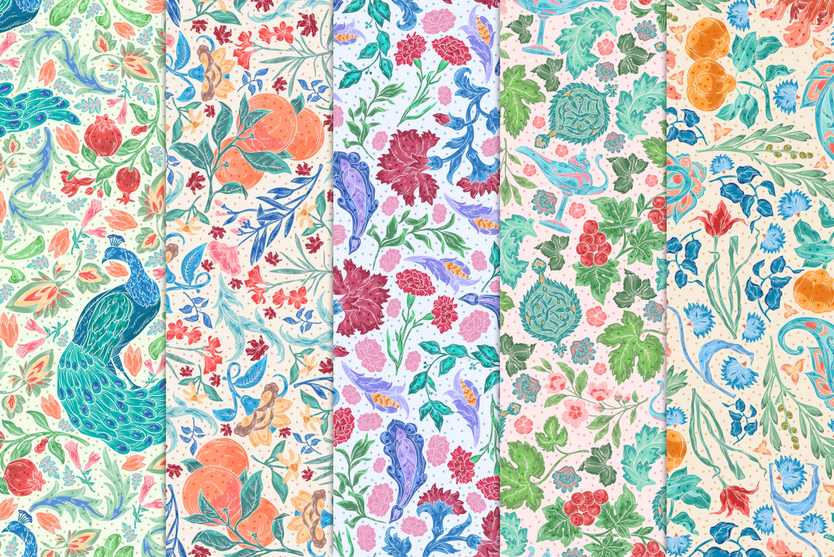 Oriental Dreams Patterns 12