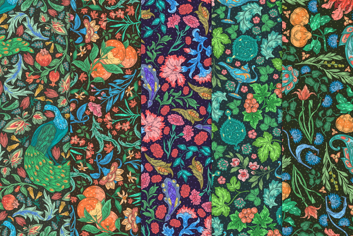 Oriental Dreams Patterns 14