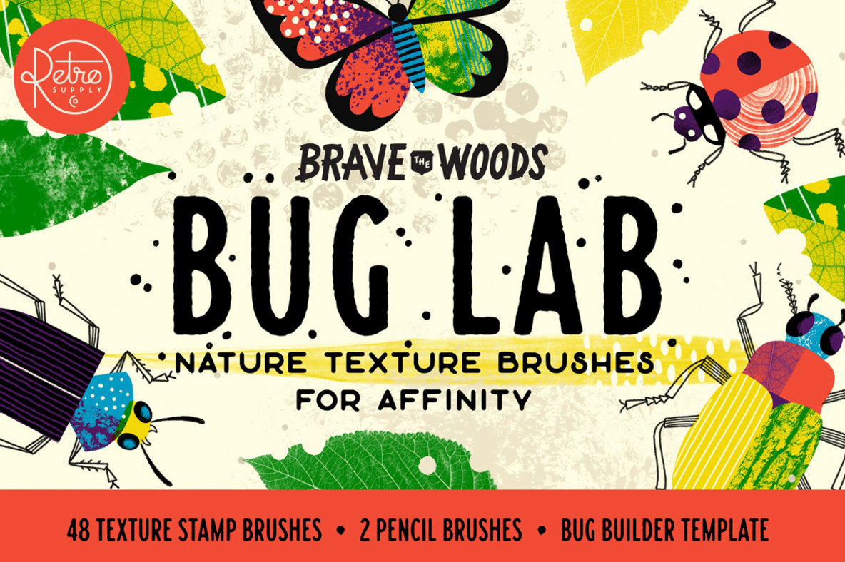 Bug Lab Nature Texture Brushes for Affinity Bug Lab Nature Texture Brushes for Affinity