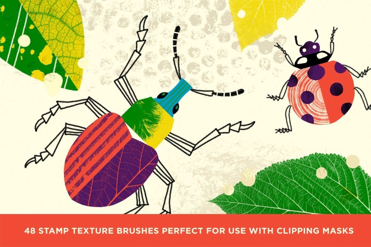 Bug Lab Nature Texture Brushes for Affinity Bug Lab Nature Texture Brushes for Affinity