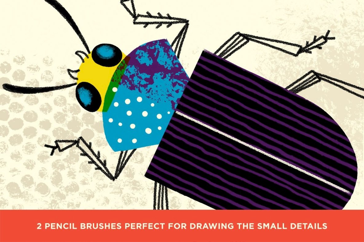 Bug Lab Nature Texture Brushes for Affinity Bug Lab Nature Texture Brushes for Affinity