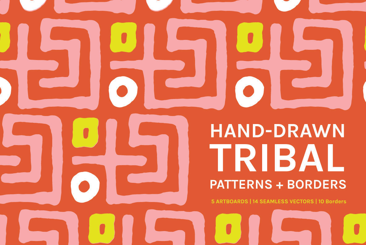 Hand Drawn Tribal Hand Drawn Tribal